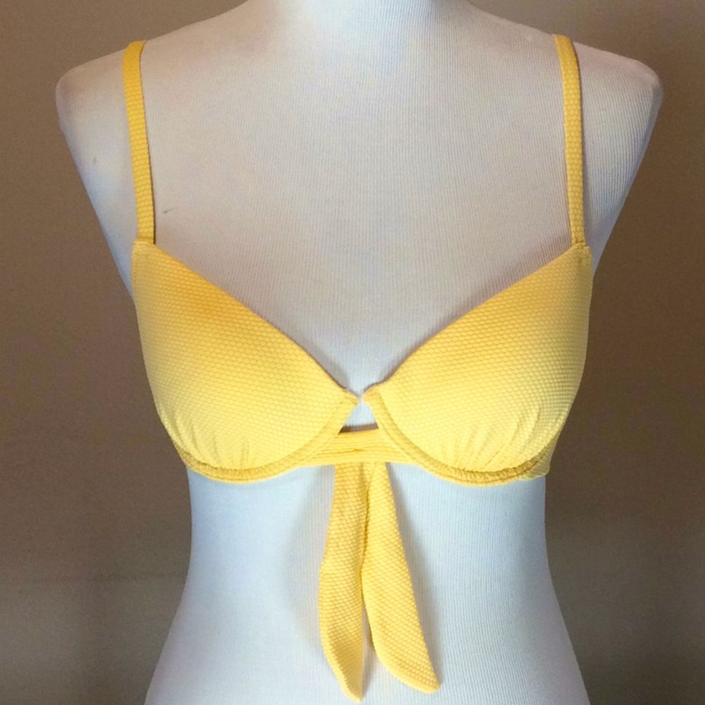 Textured Bikini Top